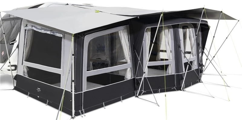 Dometic Solar Shade Extension Awning Sun Shade, Left Hand Extension 9120001979 - Image 2