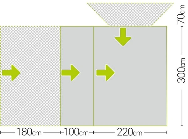 Quest Condor Air 320 (Main Unit) Drive Away Awning A3518A - Image 2