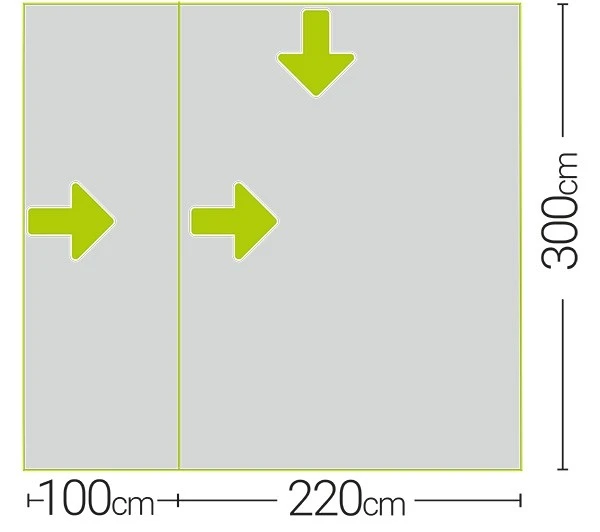 Quest Condor Air 320 (Main Unit) Drive Away Awning A3518A - Image 4