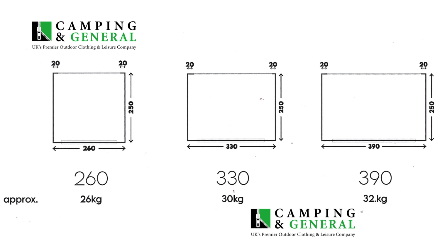 Telta Pure 390 Inflatable Caravan/Motorhome Awning AW0003 - Image 4