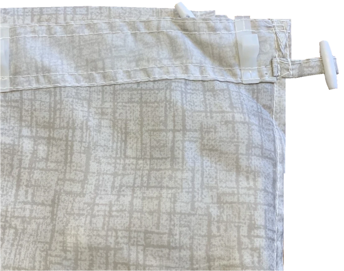 Kampa / Dometic Spare Set Of Curtains In Linear Design For Rally Air Pro 260 Plus Right Hand CE7181