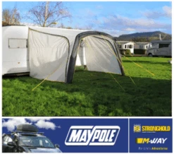 Pair Of Maypole Side Walls Panels For Outdoors Awning Air Sun Canopy For Caravans MP9530