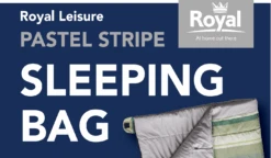 Royal Leisure Pastel Stripe Sleeping Bag W491 2022